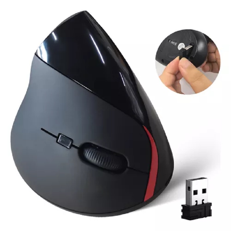 Miniatura 3 de Mouse Vertical Inalámbrico Recargable